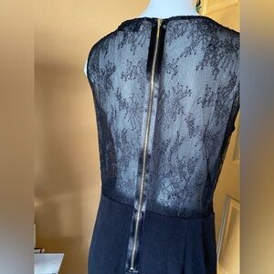 Gorgeous Badgley Mischa crepe and lace dress NWT! Size 10
